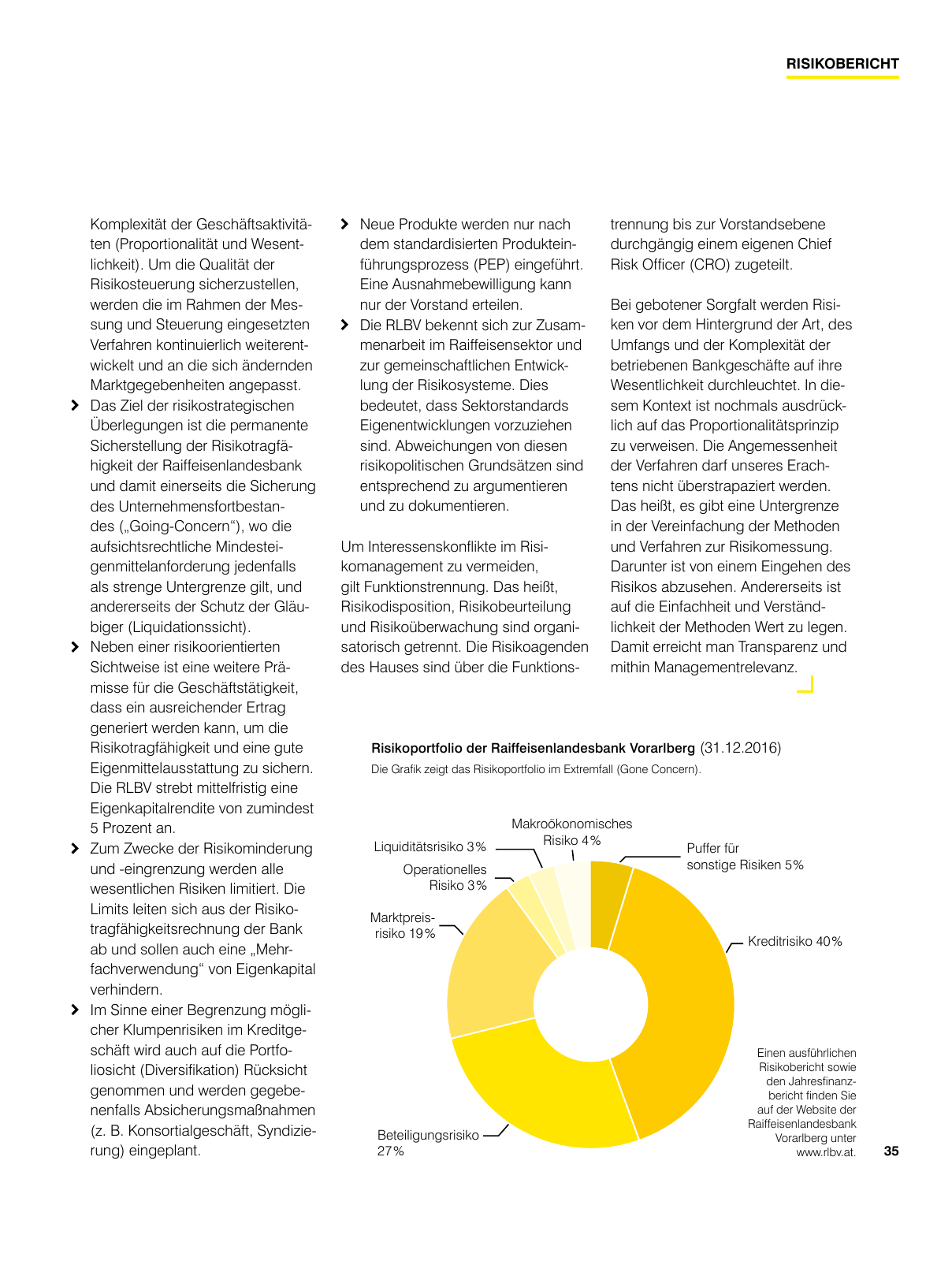 Vorschau RLBV Geschäftsbericht 2016 Seite 35