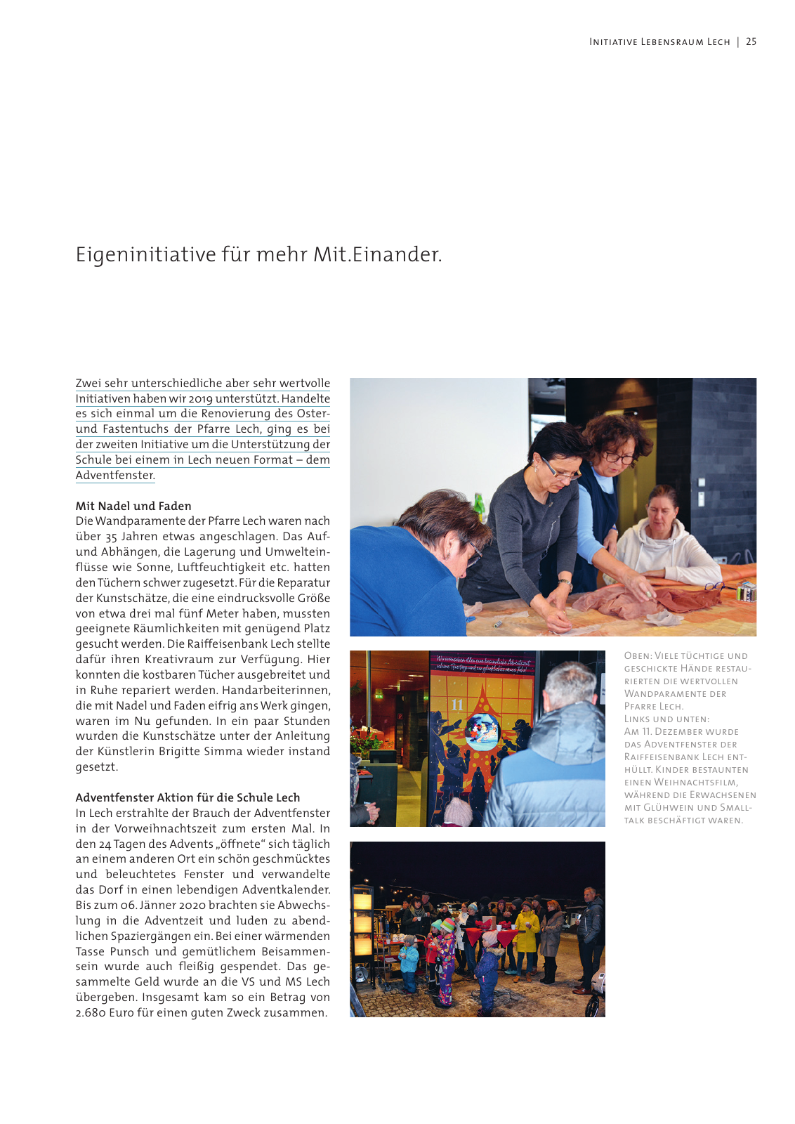 Vorschau Geschäftsbericht RB Lech 2019 Seite 25