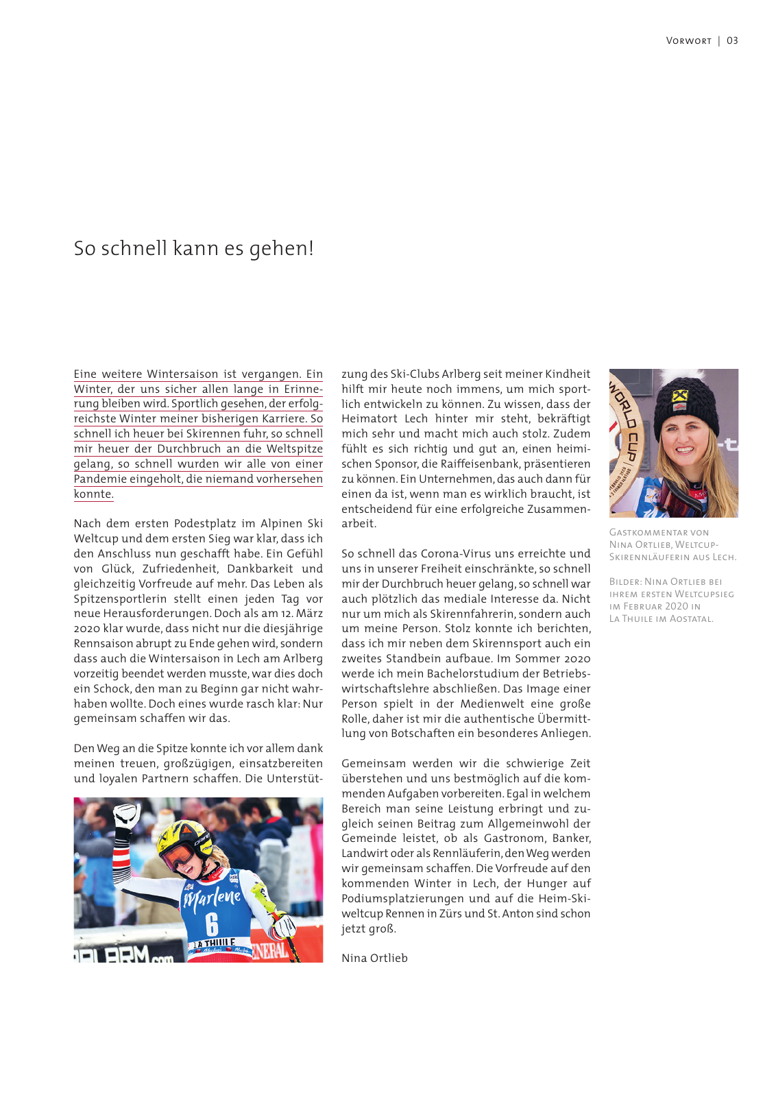 Vorschau Geschäftsbericht RB Lech 2019 Seite 3