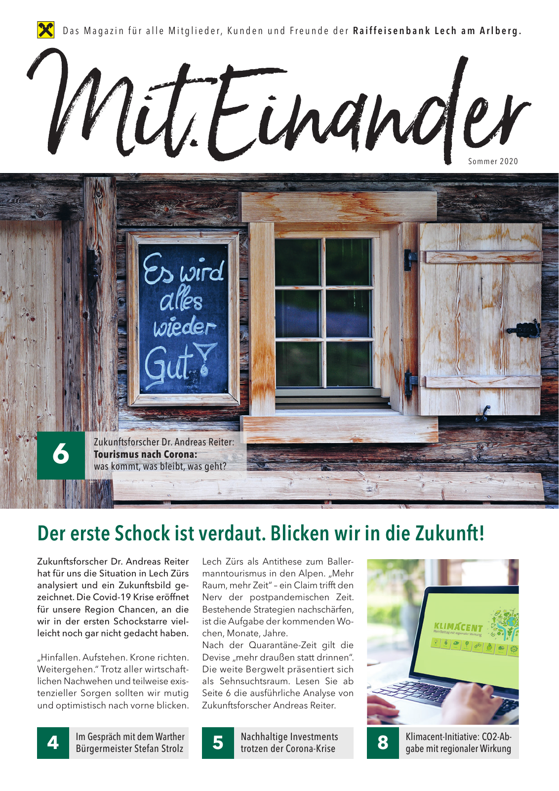 Vorschau RB Lech Zeitung MiZ Sommer Seite 1